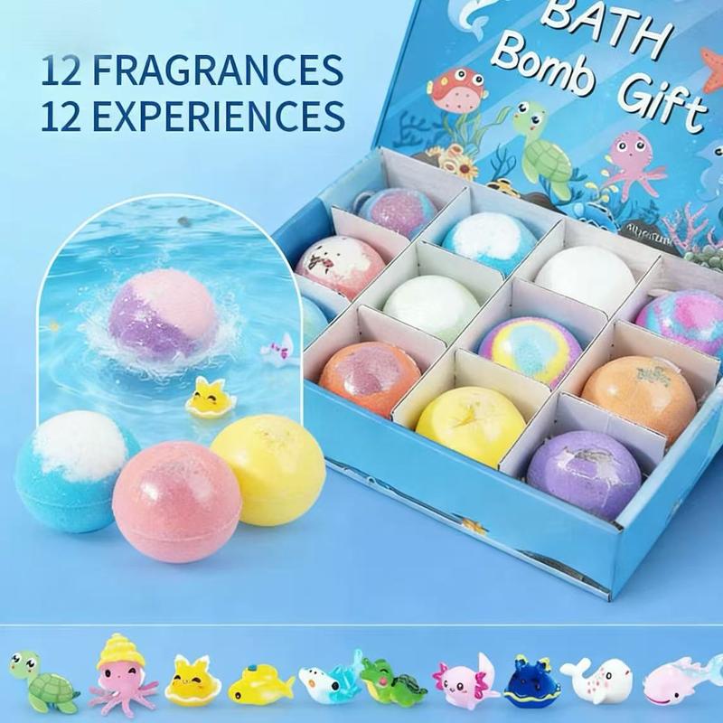 🔥🛁 Natural Bath Bombs for Kids with Mega Bubbles & Surprise Inside 🥚✨12 - View 2