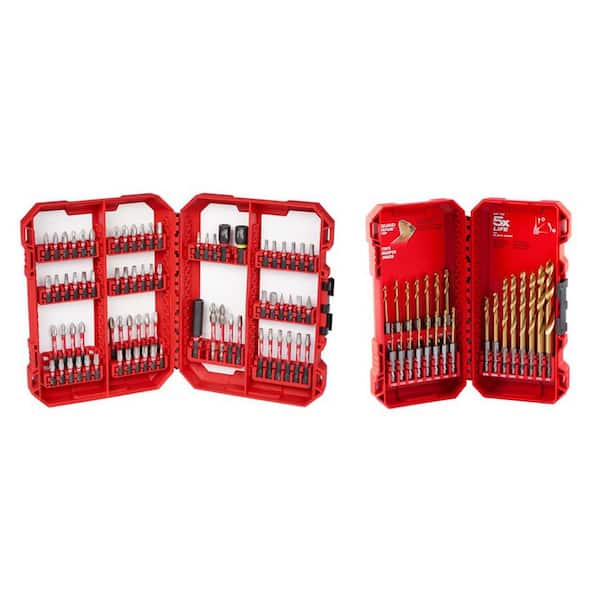 Shockwave Impact Duty Alloy Steel Screw Driver Bit Set with Titanium Drill Bit - View 3
