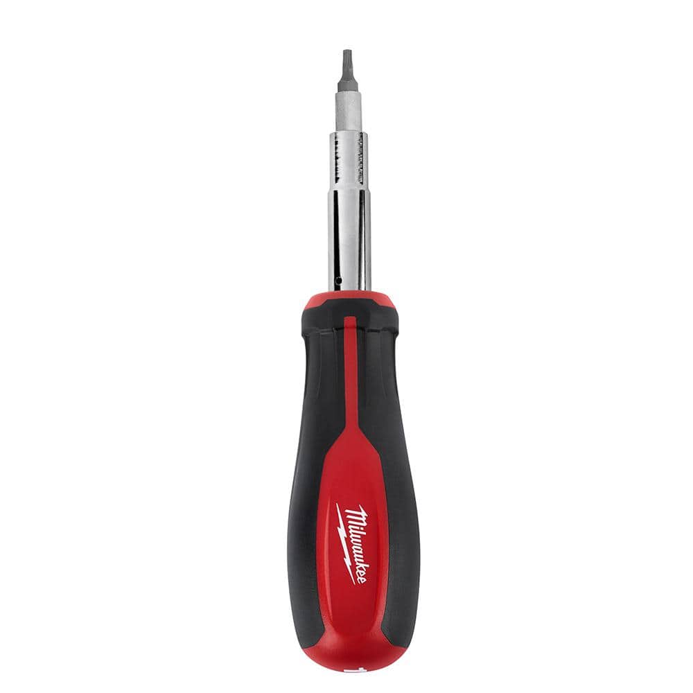 11-in-1 Multi-Tip Combination Screwdriver with Square Drive Bits - View 5