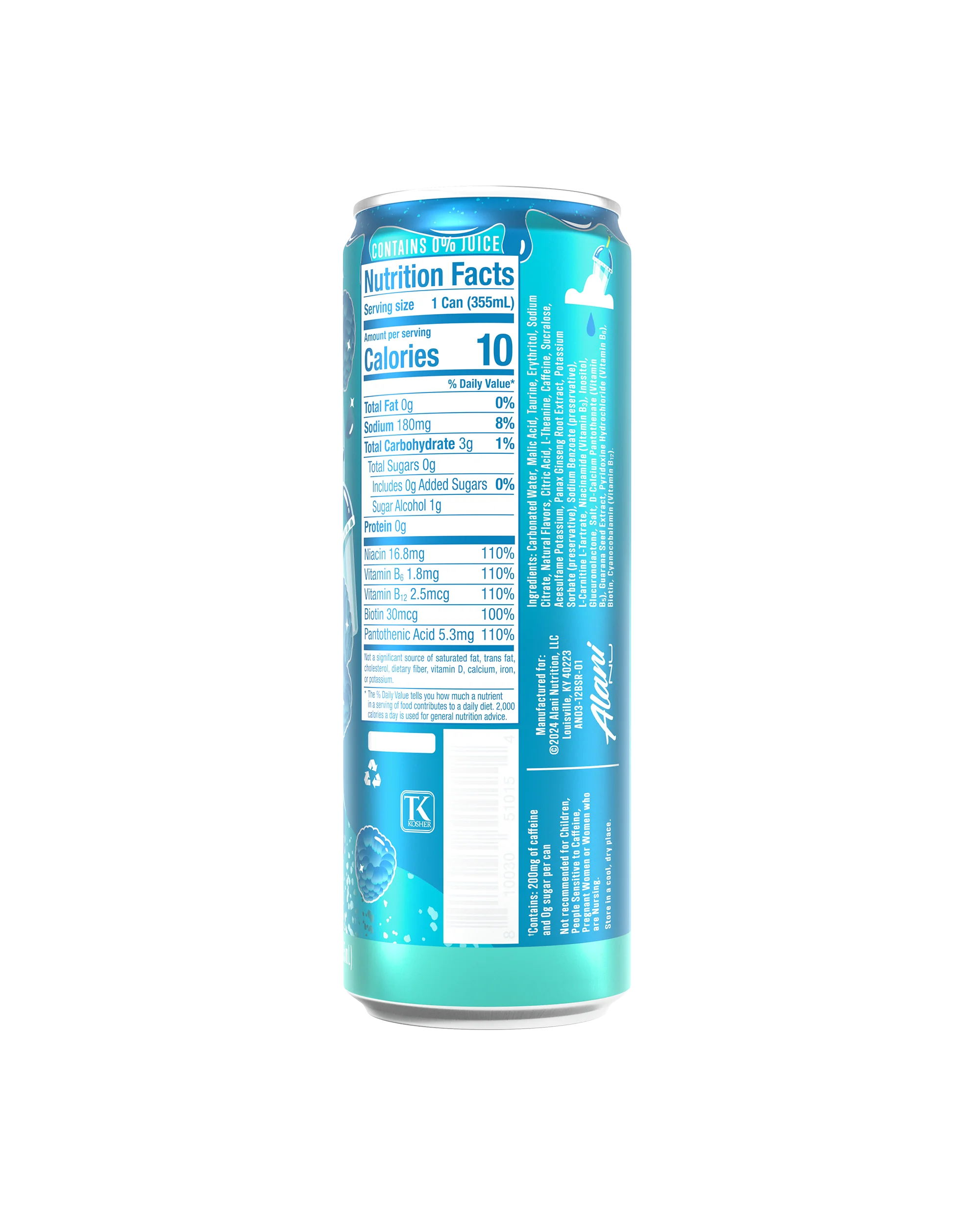Energy Drink - Blue Slush - View 3