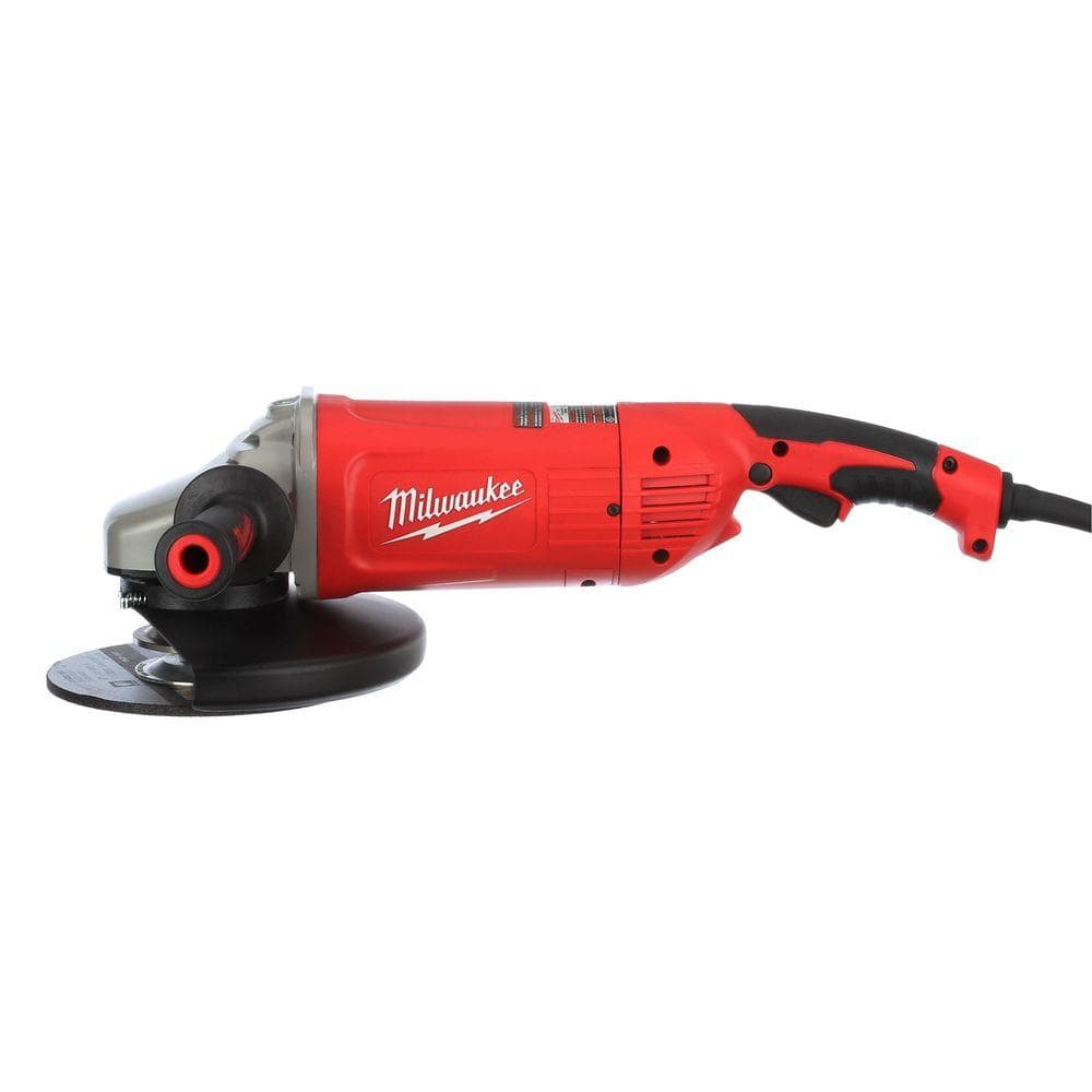 15 Amp 7/9 in. Large Angle Grinder with Trigger Lock-On Switch - View 2