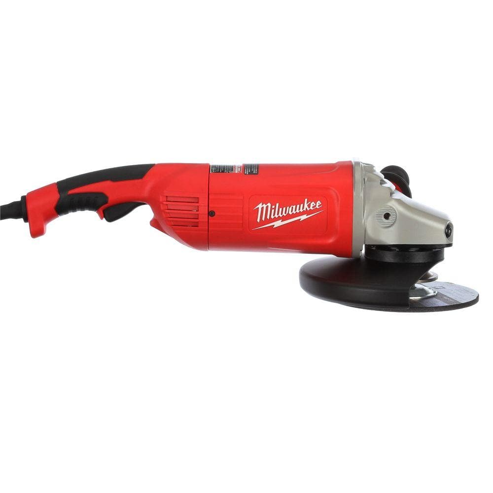 15 Amp 7/9 in. Large Angle Grinder with Trigger Lock-On Switch - View 3