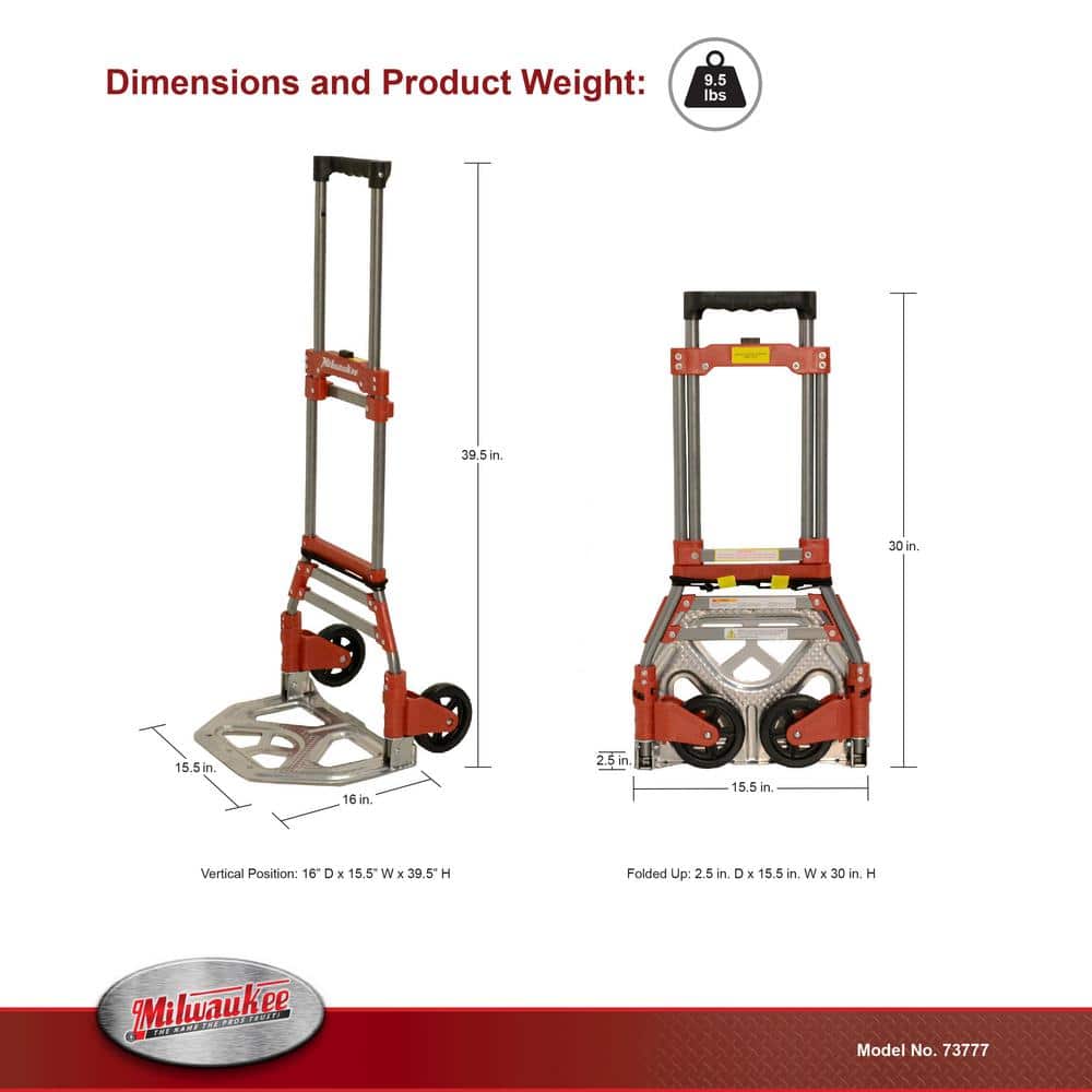 150 lbs. Fold-Up Truck - View 3