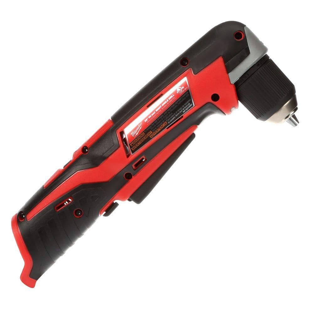 M12 12V Lithium-Ion Cordless 3/8 in. Right Angle Drill (Tool-Only) - View 2