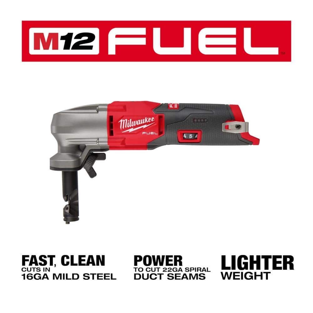 M12 FUEL 12-Volt Lithium-Ion Brushless Cordless 16-Gauge Variable Speed Nibbler - View 2
