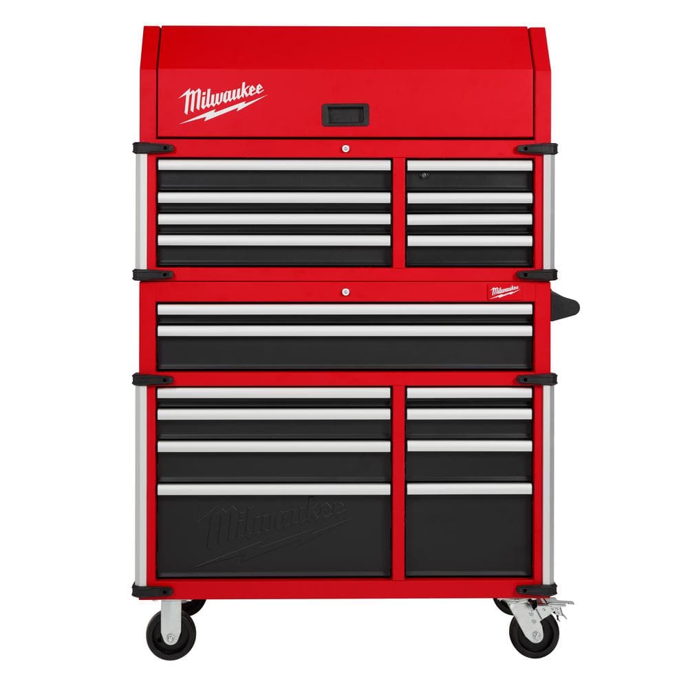 Tool Storage 41 in. W Heavy Duty Red Tool Chest Combo - View 4