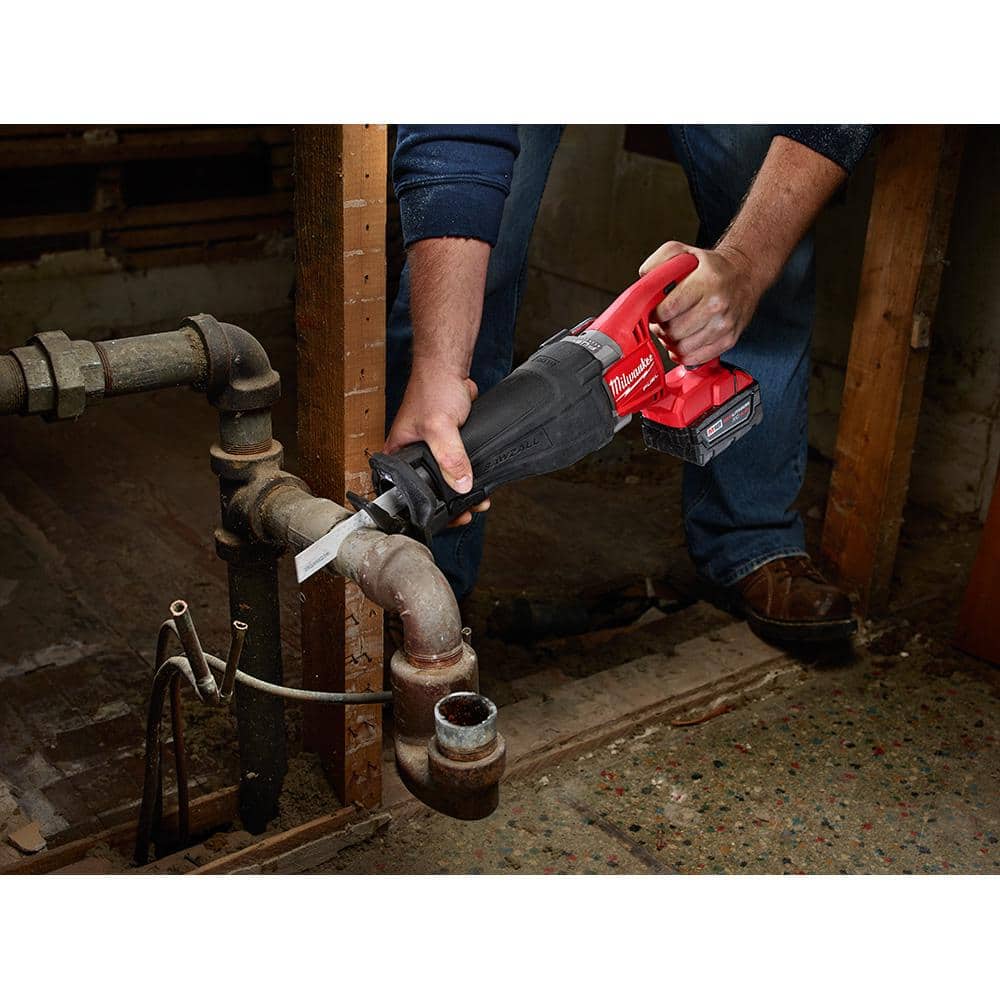 9 in. 10 TPI TORCH Thick Metal Cutting SAWZALL Reciprocating Saw Blades (5-Pack) - View 5