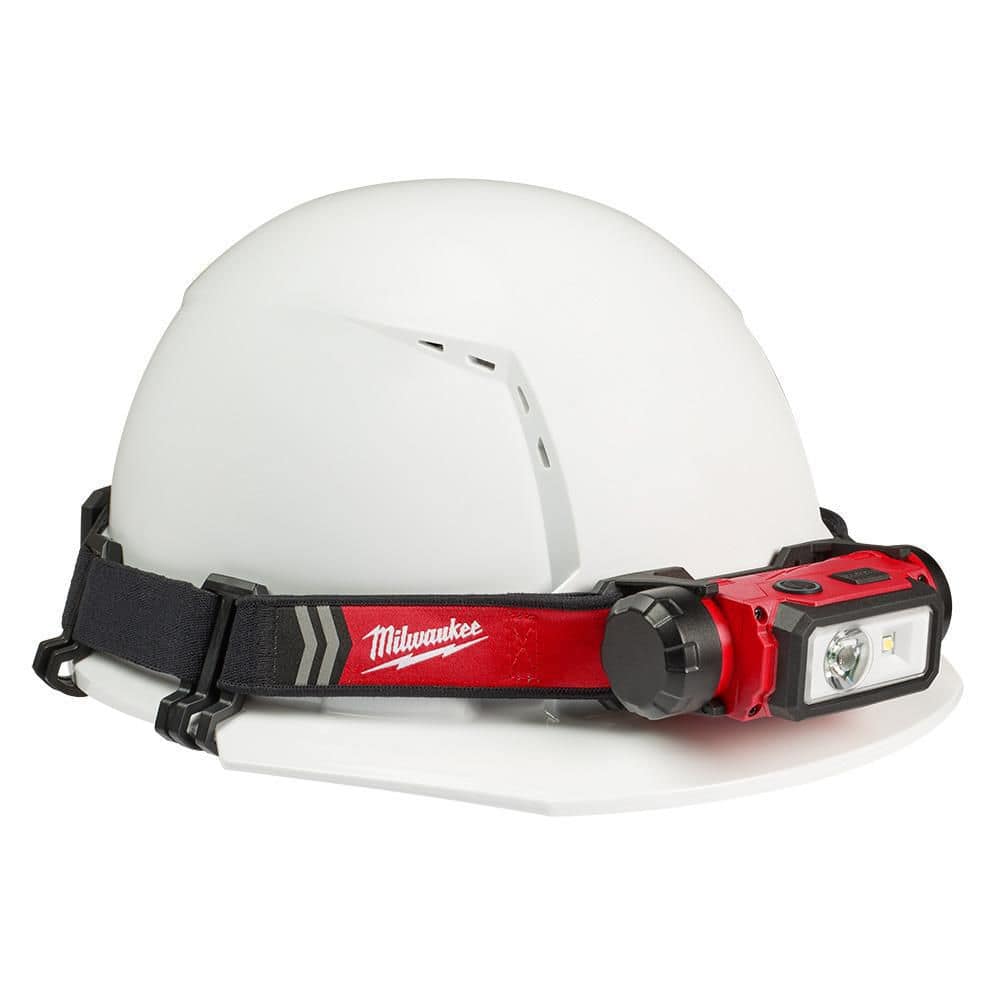 600 Lumens LED REDLITHIUM Hard Hat Headlamp (2-Pack) - View 4