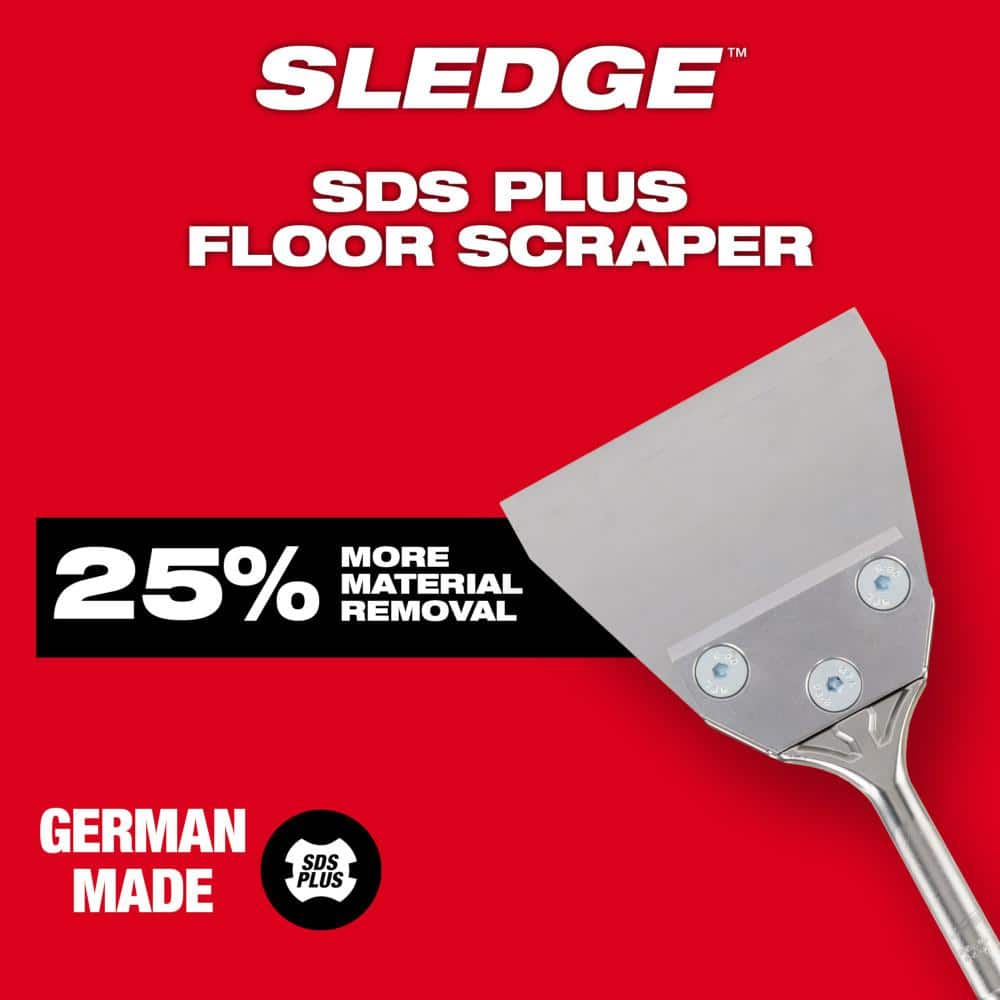 5 in. x 10 in. SLEDGE SDS-PLUS Floor Scraper - View 6