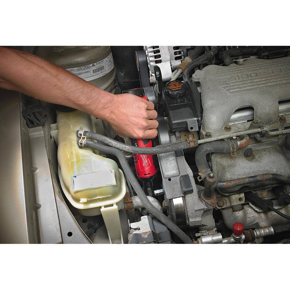 M12 12V Lithium-Ion Cordless 3/8 in. Ratchet Kit with One 1.5 Ah Battery, - View 5