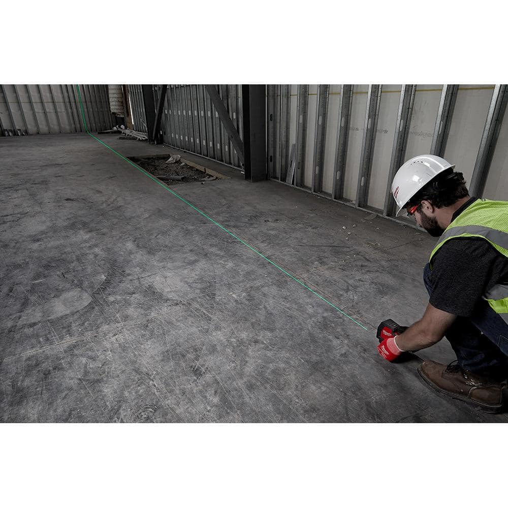 100 ft. REDLITHIUM Lithium-Ion USB Green Rechargeable Cross Line Laser Level - View 6