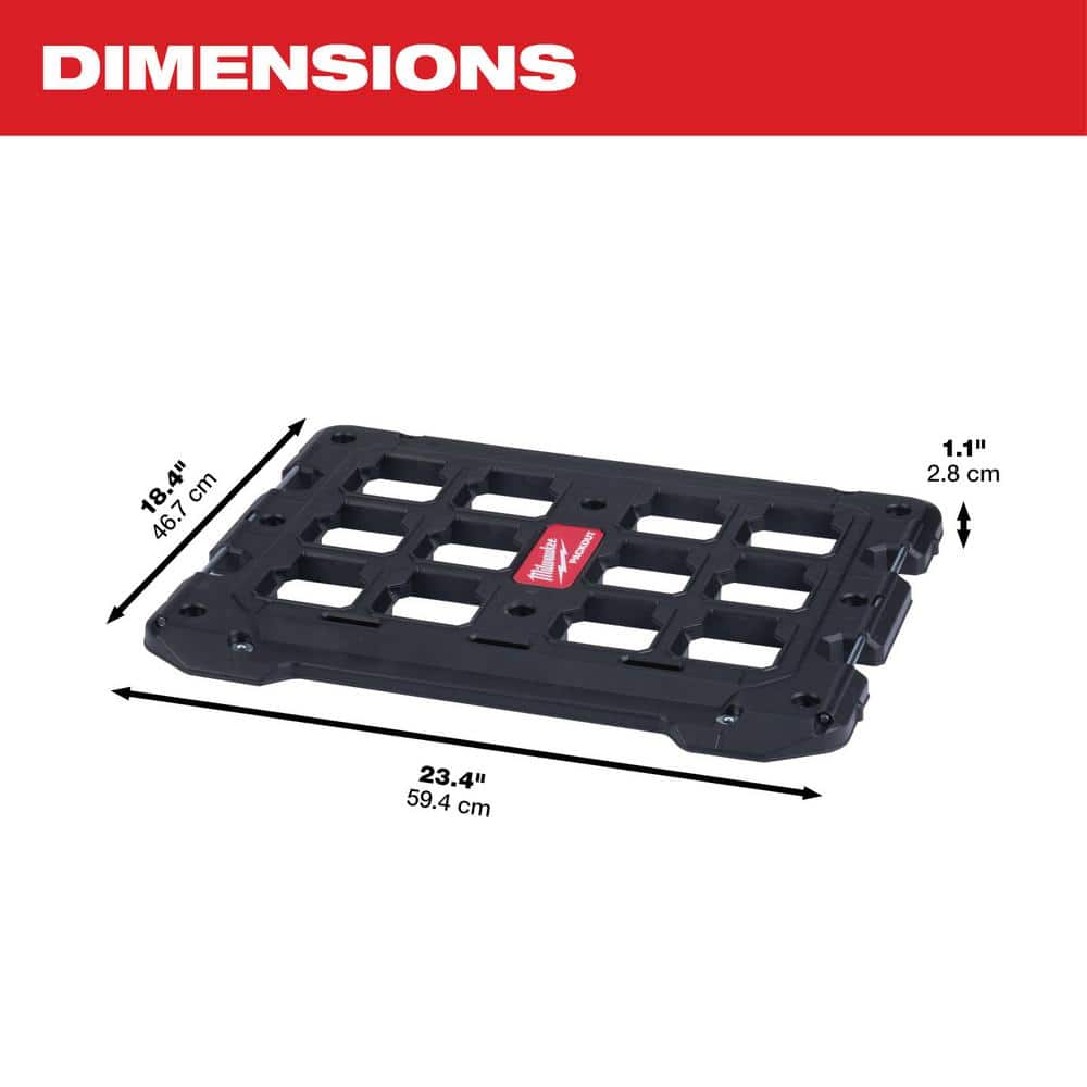 PACKOUT Wall and Floor Mounting Plate - View 4