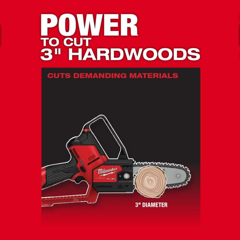 M12 FUEL 12V Lithium-Ion Brushless Battery 6 in. HATCHET Pruning Saw Kit with - View 3