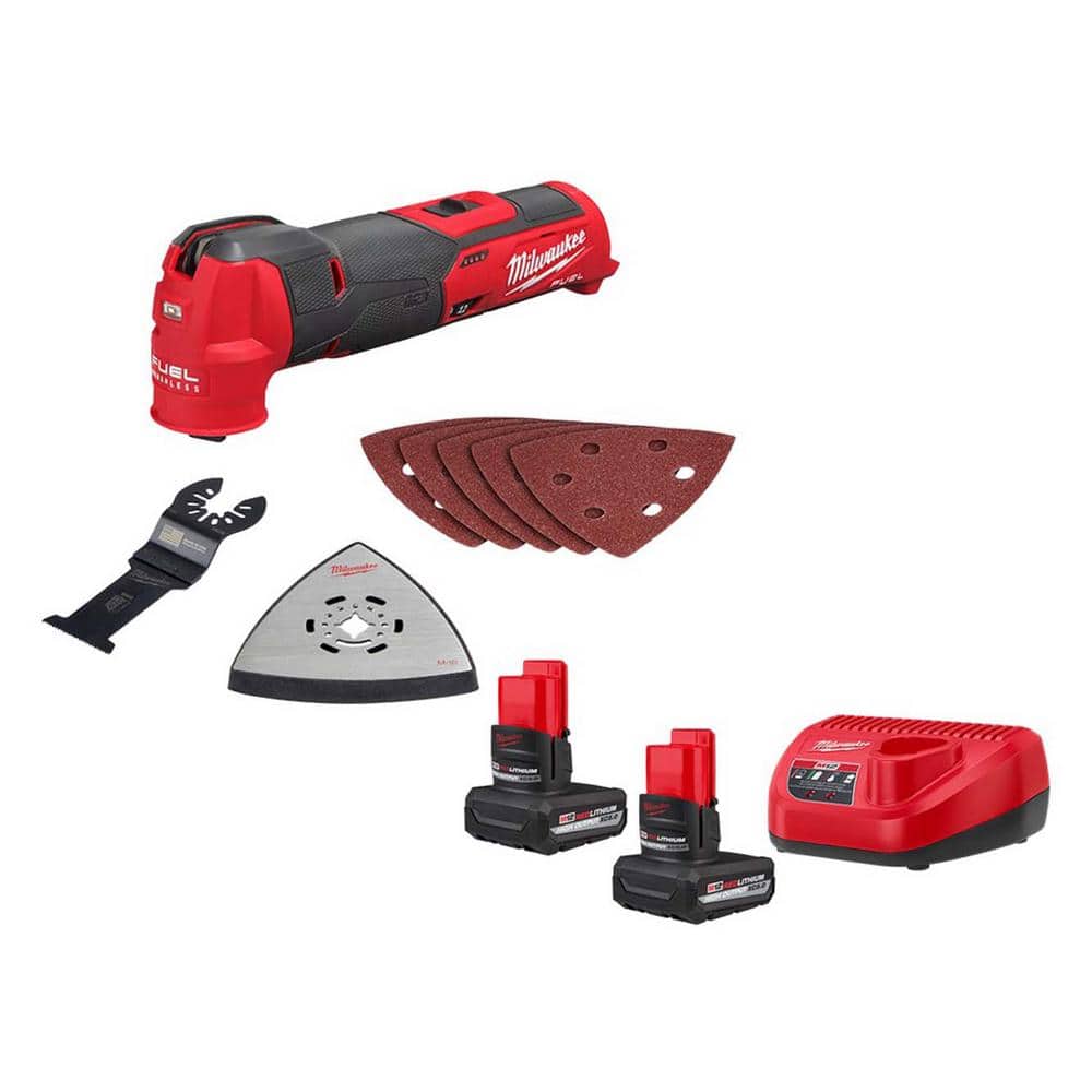 M12 FUEL 12V Lithium-Ion Cordless Oscillating Multi-Tool with M12 XC 5.0 Ah