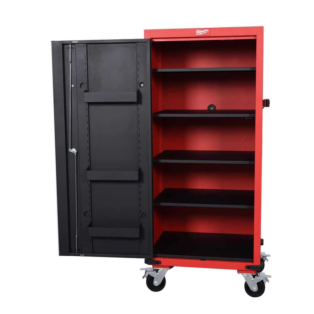 Tool Storage 27 in. W 4-Shelf Locker with Power Strip - View 4
