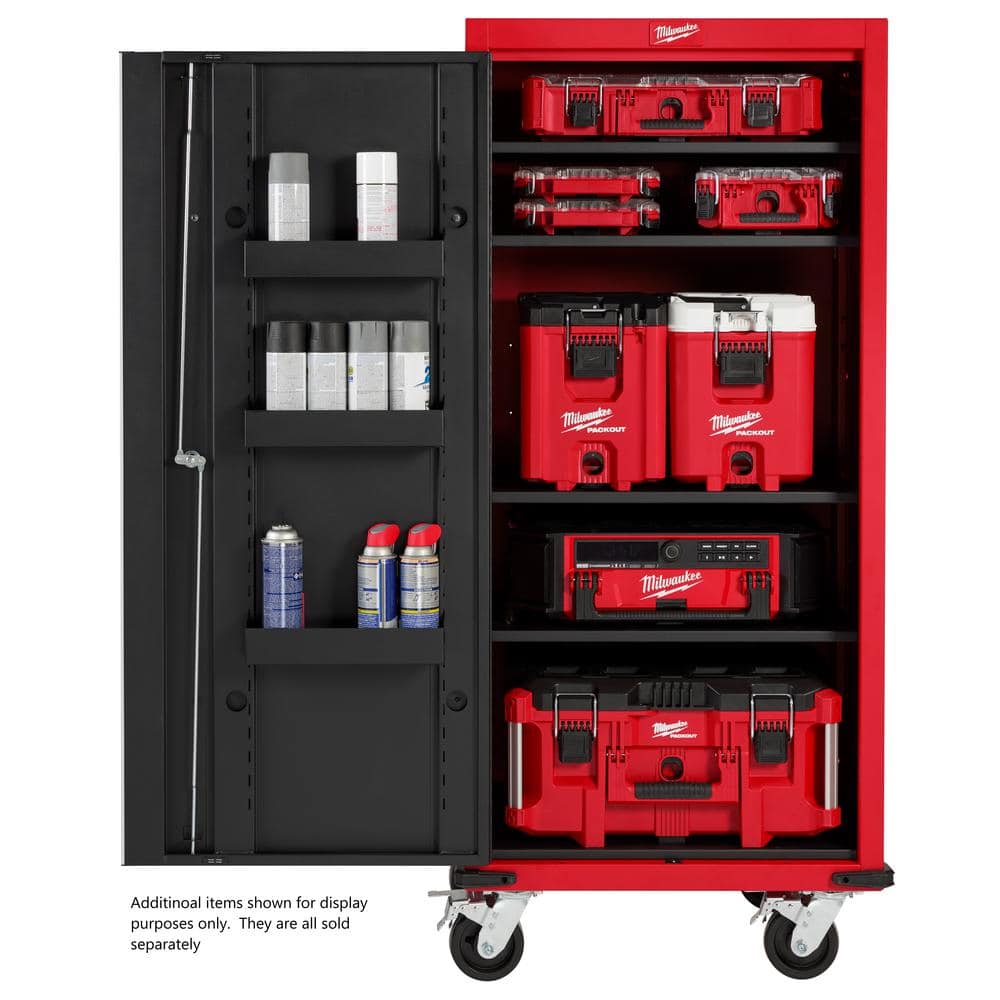 Tool Storage 27 in. W 4-Shelf Locker with Power Strip - View 5