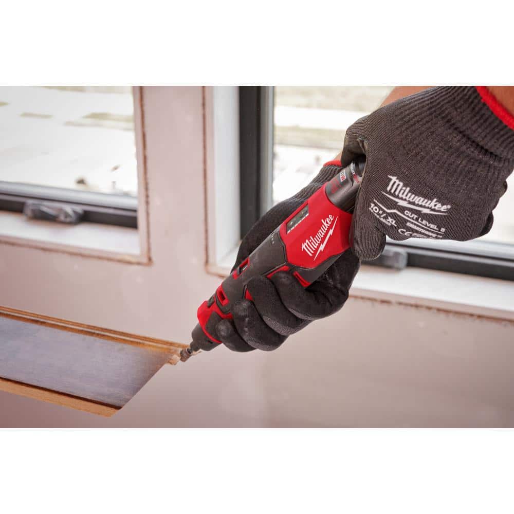 M12 12V Lithium-Ion Cordless Brushless Rotary Tool with (1) 2.0 Ah Battery Pack - View 4