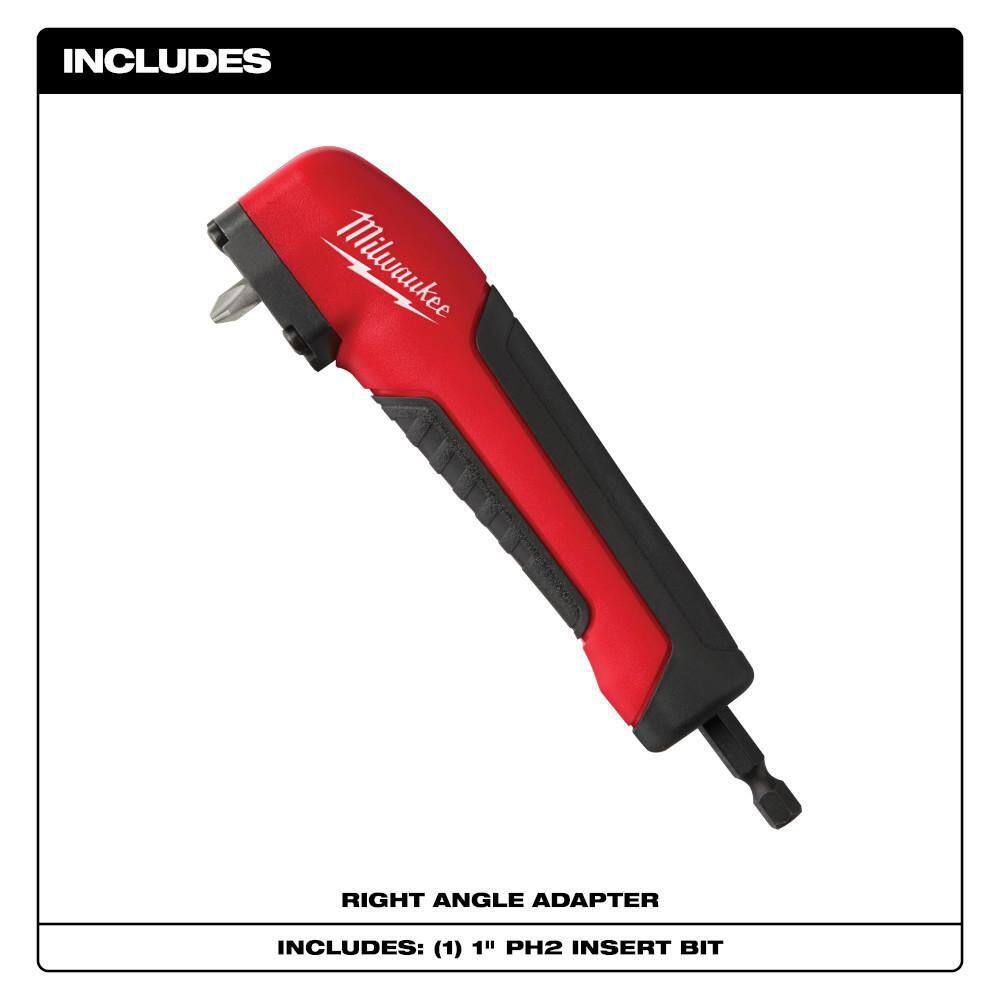 SHOCKWAVE Impact Duty Right Angle Drill Adapter - View 2