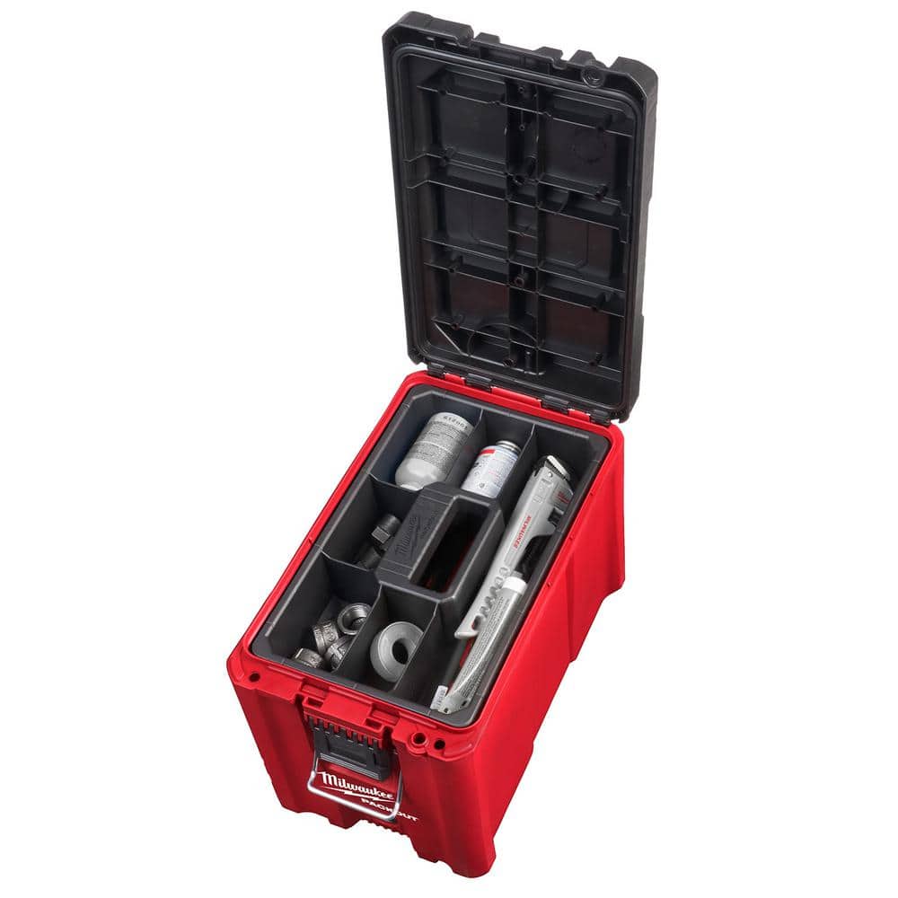 PACKOUT 10 in. Compact Portable Tool Box with Adjustable Dividers and Interior - View 6