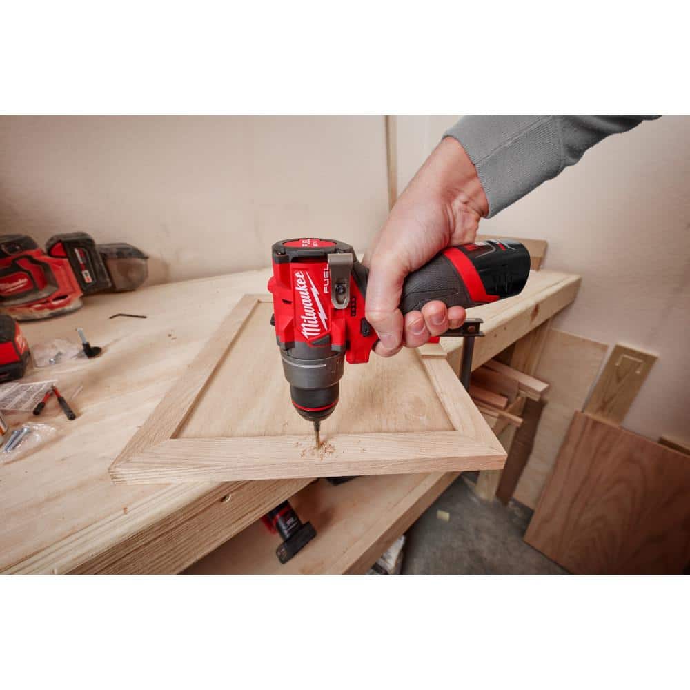 M12 FUEL 12V Lithium-Ion Brushless Cordless Hammer Drill/Impact Driver Combo - View 4