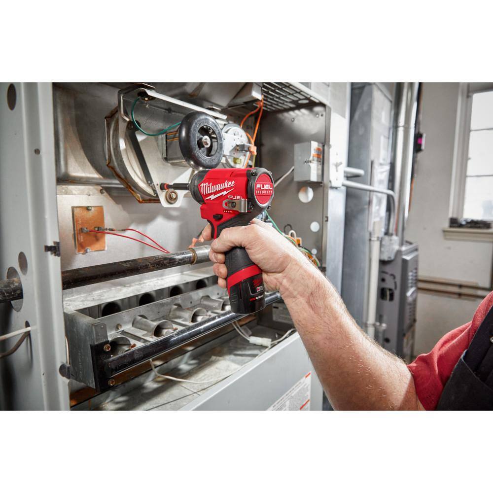 M12 FUEL 12V Lithium-Ion Brushless Cordless Hammer Drill/Impact Driver Combo - View 5
