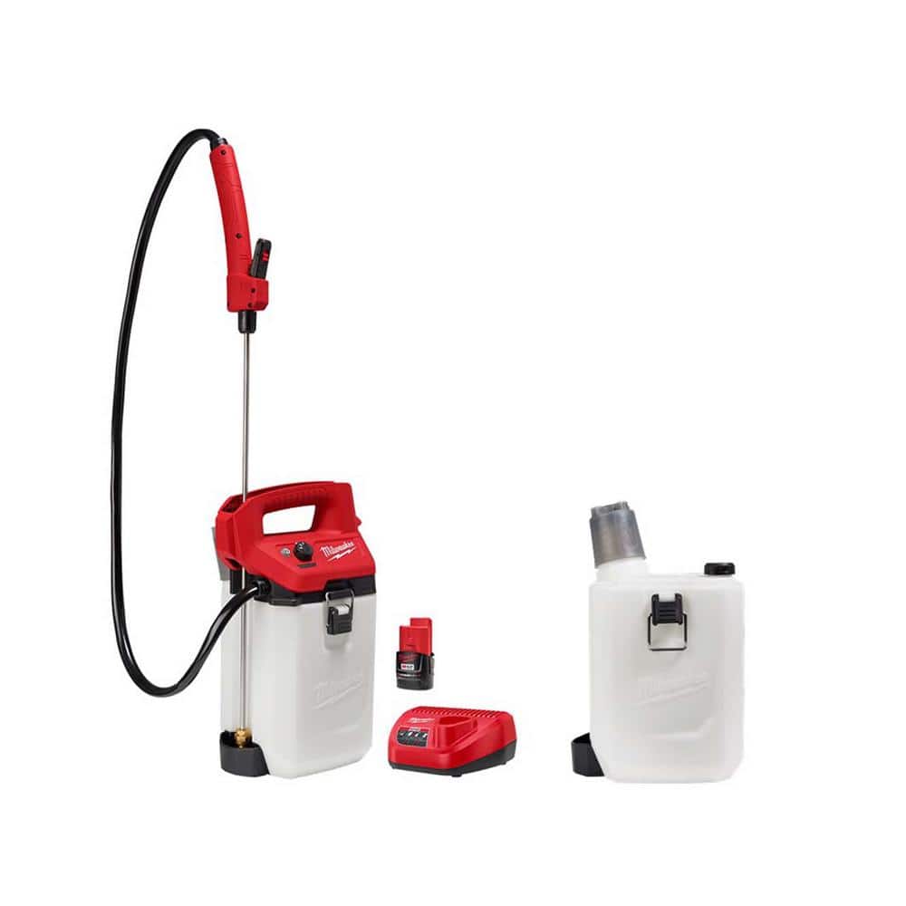 M12 12-Volt 2 Gal. Lithium-Ion Cordless Handheld Sprayer Kit with 2.0 Ah