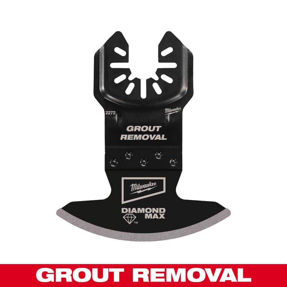Universal Fit OPEN-LOK Diamond MAX Diamond Grit Grout Removal Multi-Tool Blade