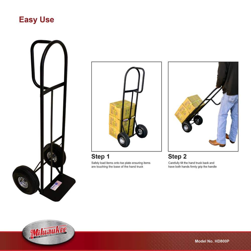 800 lb. Capacity D-Handle Hand Truck - View 5