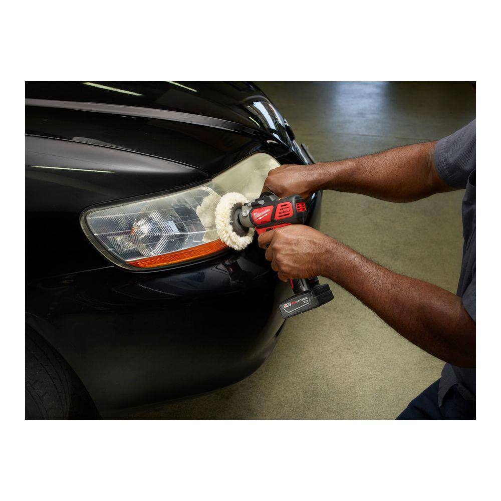 M12 12V Lithium-Ion Cordless Variable Speed Polisher/Sander Kit W/(2) M12 - View 6