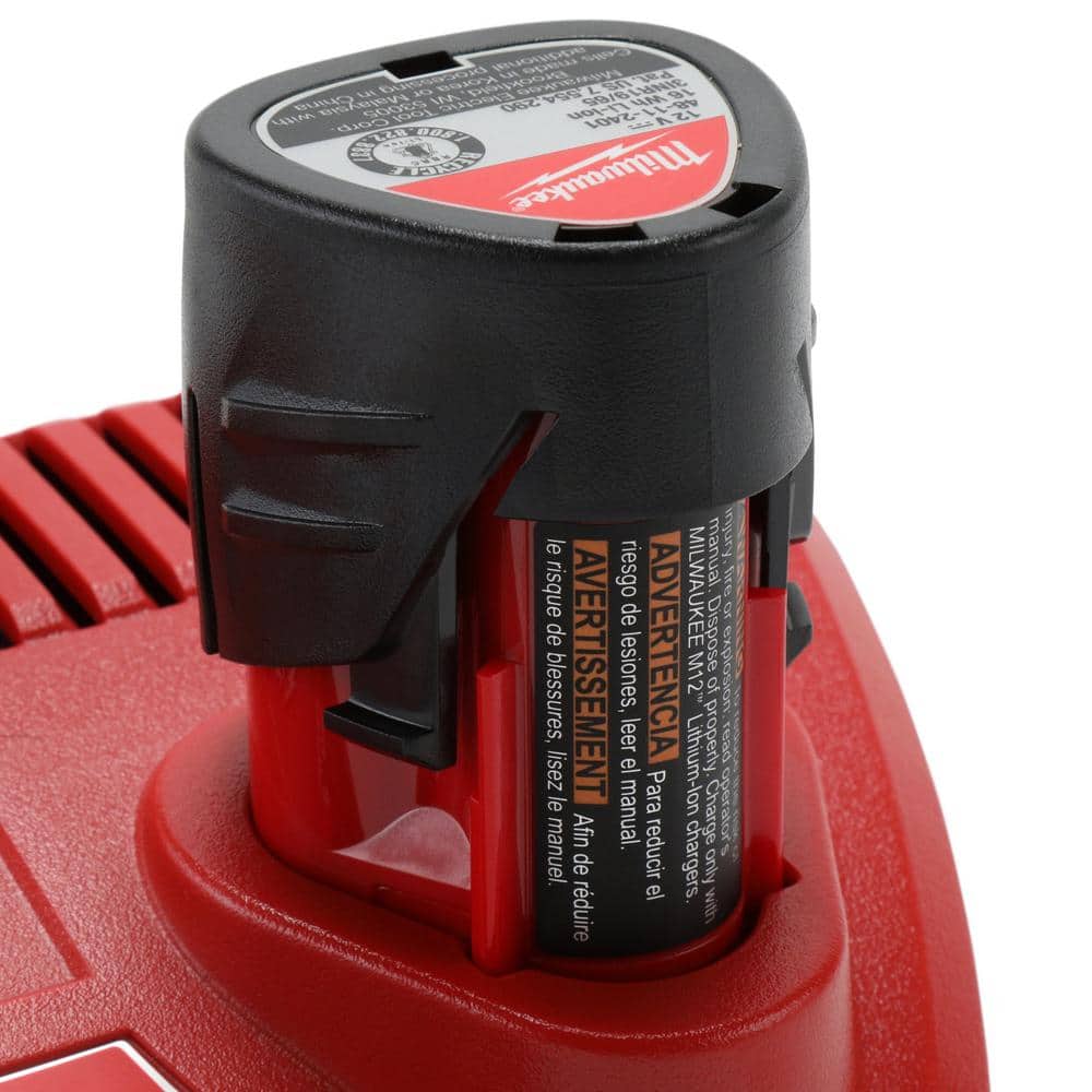 M12 12-Volt Lithium-Ion Cordless Rivet Tool Kit with (2) 1.5Ah Batteries and - View 4