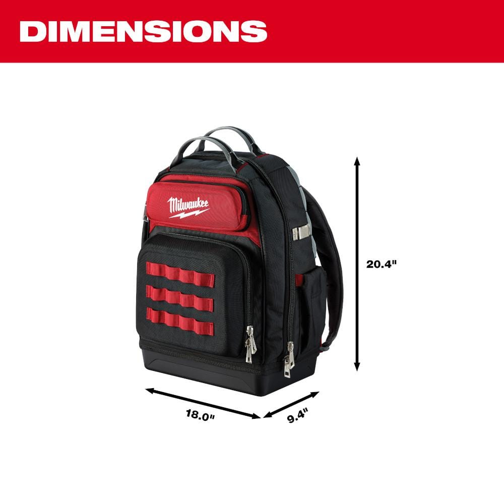 15 in. Ultimate Jobsite Tool Backpack - View 3