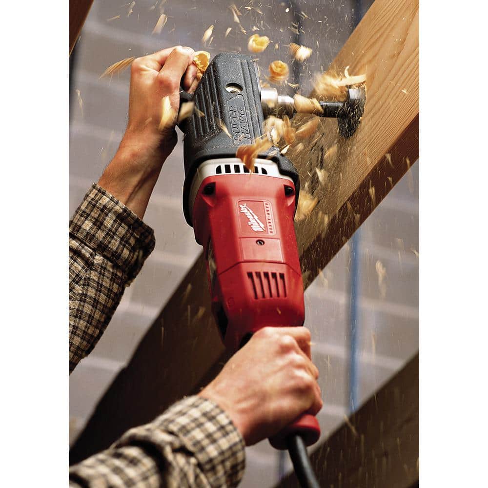 13 Amp Corded 1/2 in. Super Hawg Hole Hawg Right Angle Drill Driver - View 2