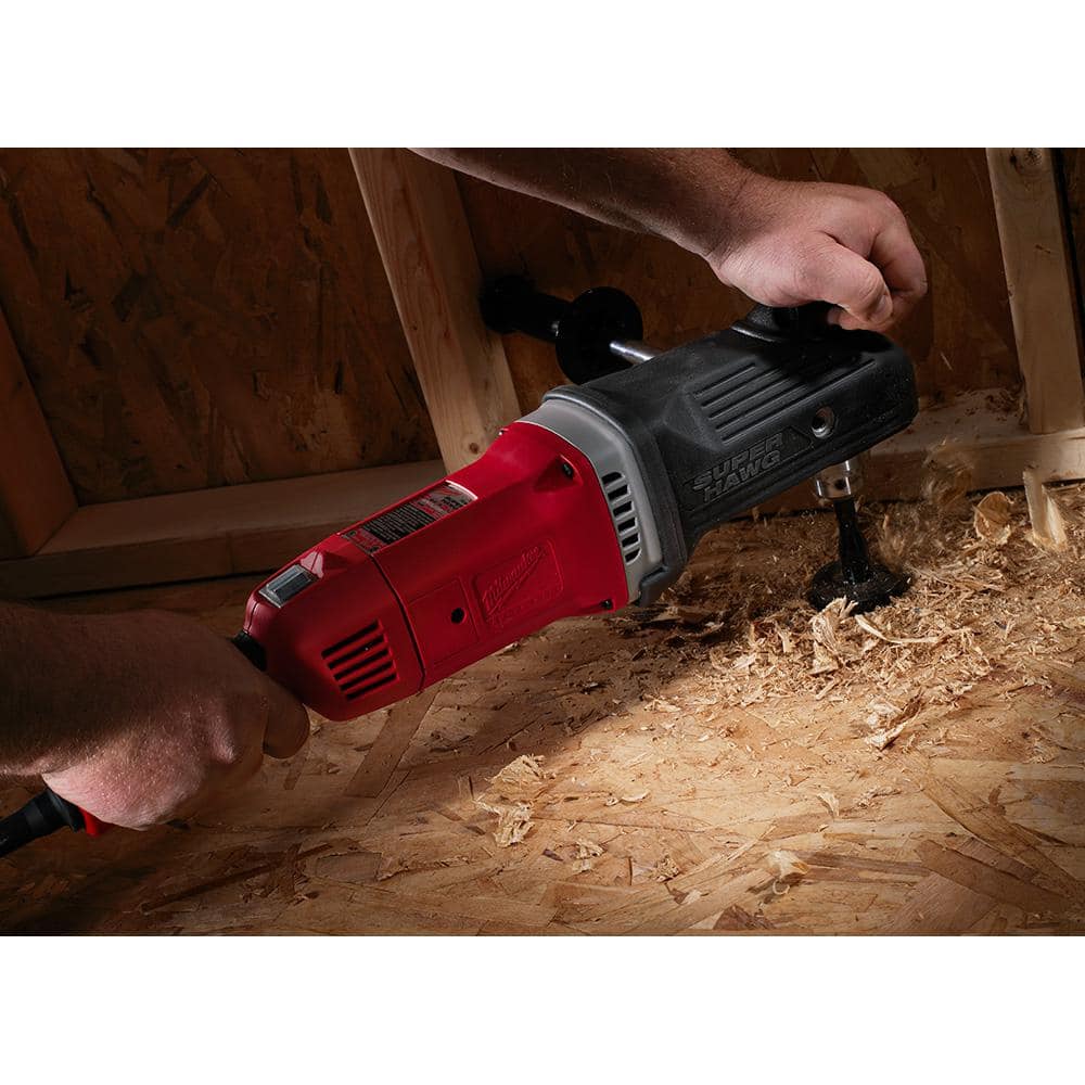 13 Amp Corded 1/2 in. Super Hawg Hole Hawg Right Angle Drill Driver - View 5