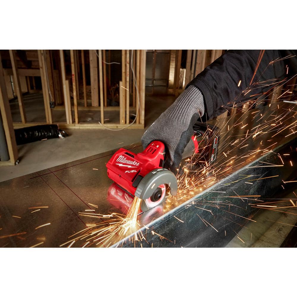 M12 FUEL 12V 3 in. Lithium-Ion Brushless Cordless Cut Off Saw Kit with One 4.0 - View 5