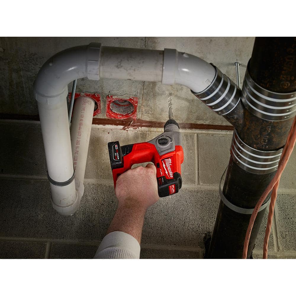 M12 FUEL 12V Lithium-Ion Brushless Cordless 5/8 in. SDS-Plus Rotary Hammer Kit - View 4