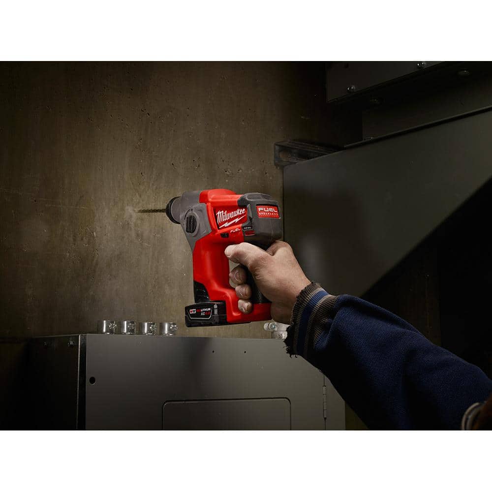 M12 FUEL 12V Lithium-Ion Brushless Cordless 5/8 in. SDS-Plus Rotary Hammer Kit - View 6