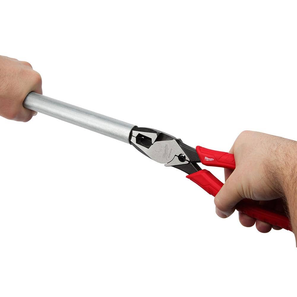9 in. High Leverage Lineman's Pliers with Crimper - View 4