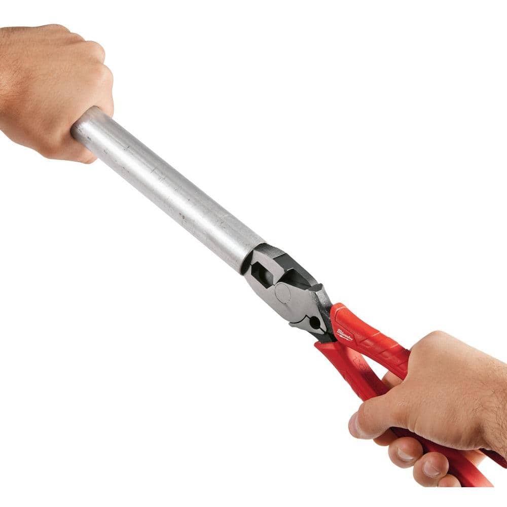 9 in. High Leverage Lineman's Pliers with Crimper - View 5