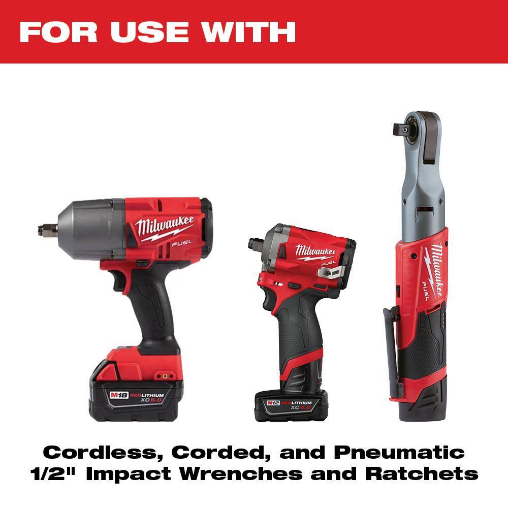 SHOCKWAVE Impact-Duty 1/2 in. Drive Metric and SAE Deep Well Impact PACKOUT - View 4