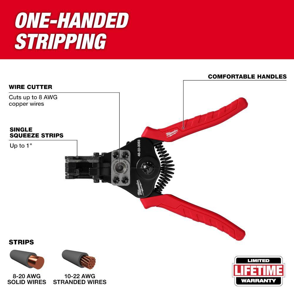 Automatic Wire Stripper/Cutter with Comfort Grip - View 2
