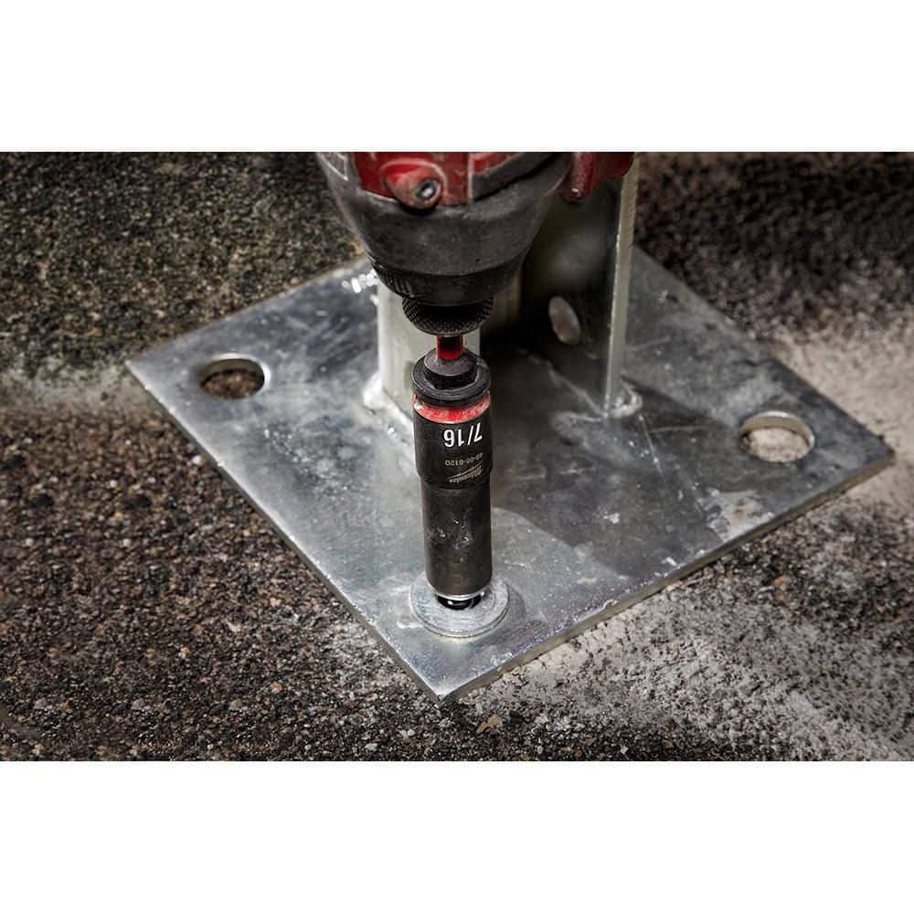 SHOCKWAVE Impact Duty 1/4 in. Hex Shank Socket Adapter Set (3-Piece) - View 5
