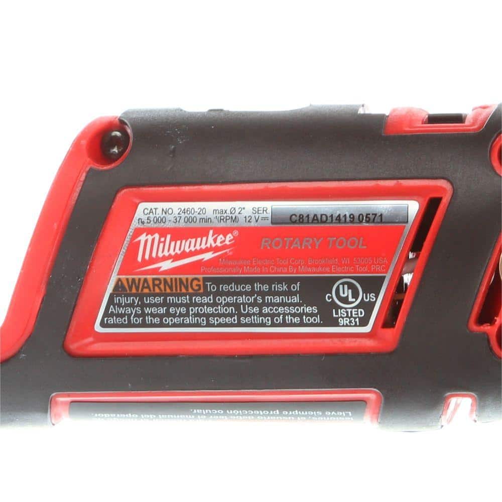 M12 12V Lithium-Ion Cordless Rotary Tool (Tool-Only) - View 5