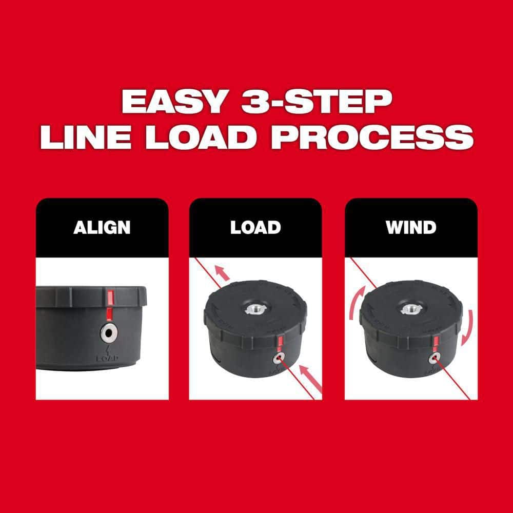 Replacement Easy Load Trimmer Head - View 3