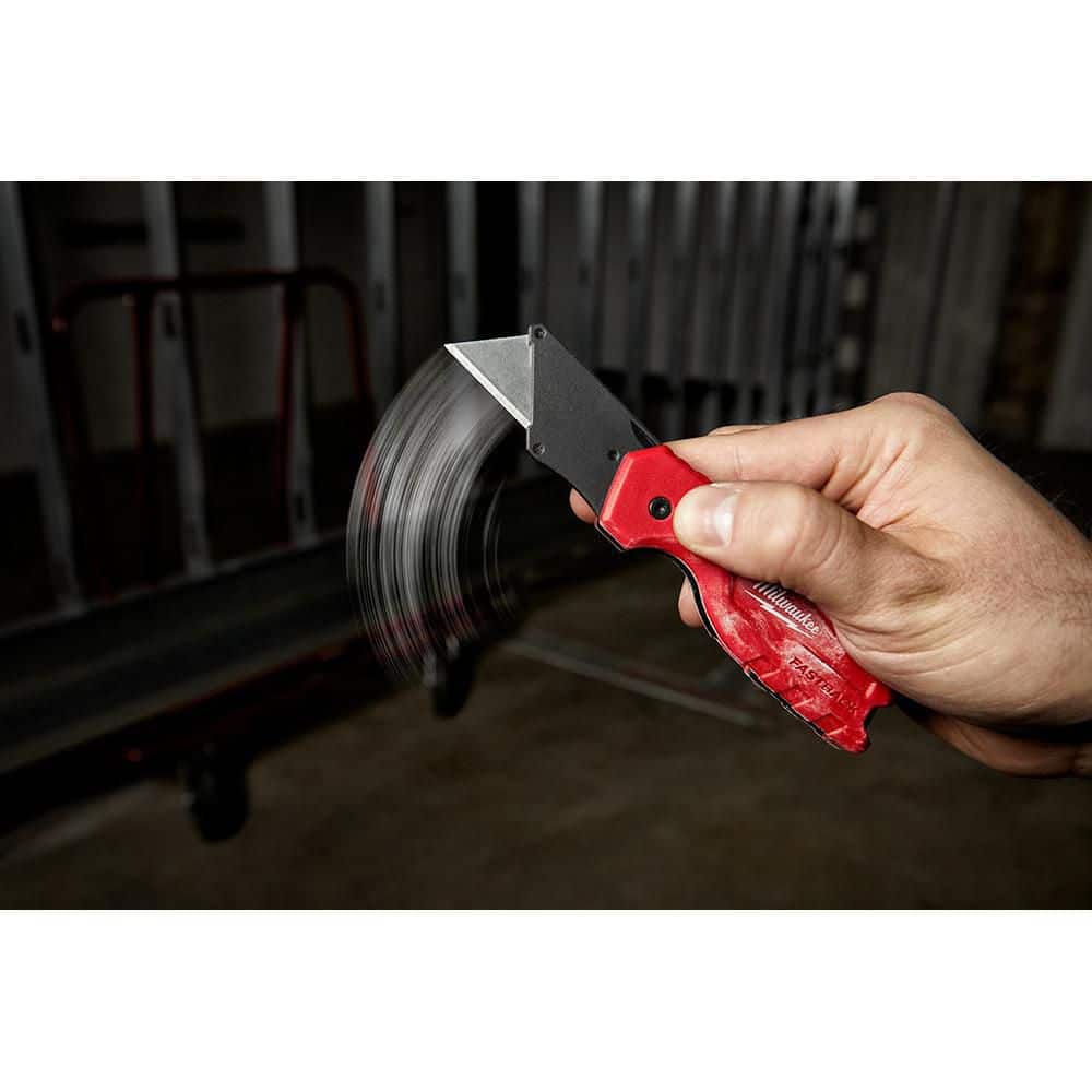 FASTBACK Compact Folding Utility Knife with General Purpose Blade - View 5
