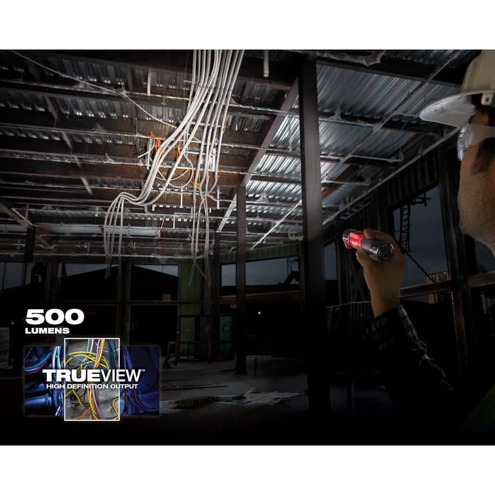 500 Lumens LED Pivoting REDLITHIUM USB Flashlight & 500 Lumens LED Pivoting - View 5