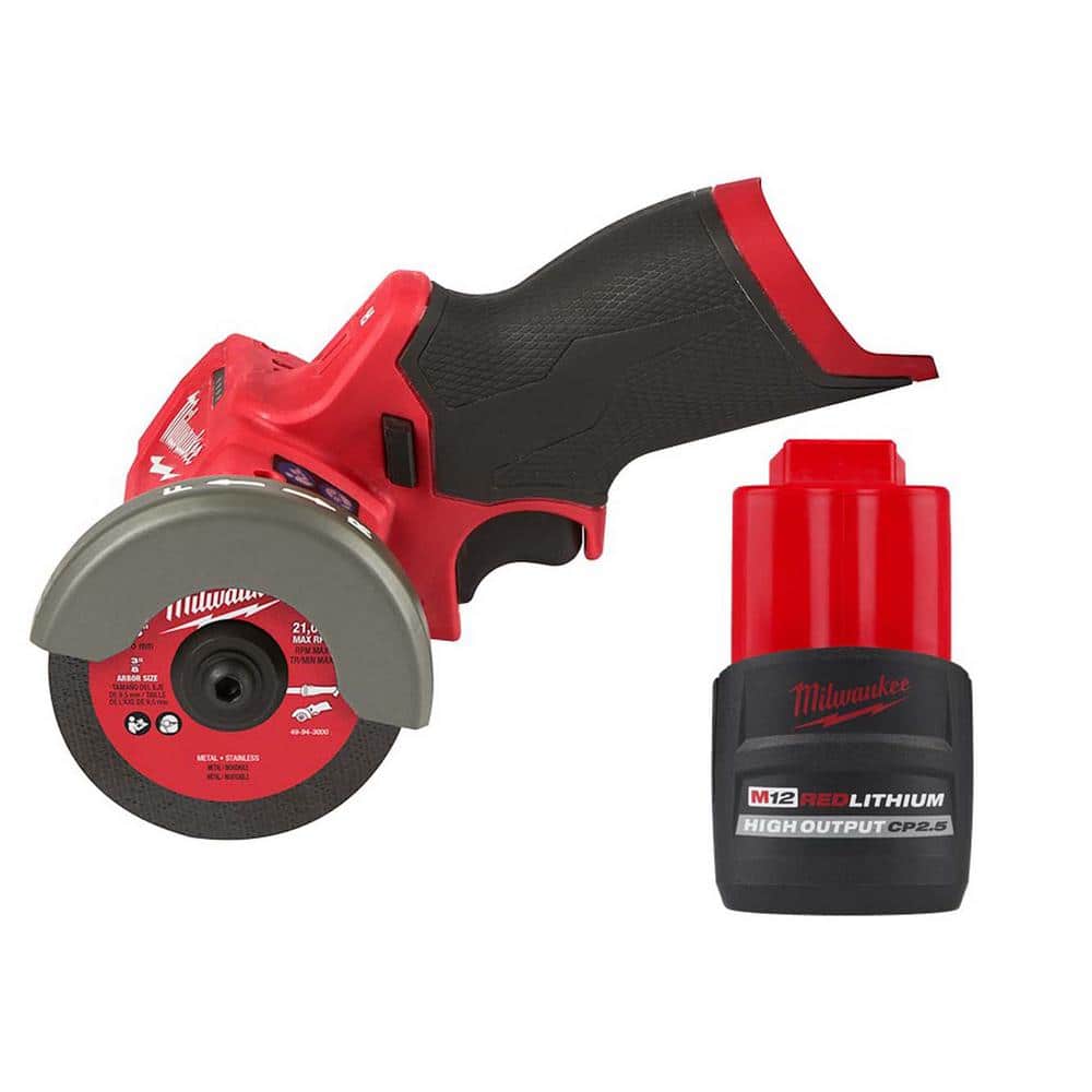 M12 FUEL 12V Lithium-Ion Brushless Cordless 3 in. Cut Off Saw w/High Output