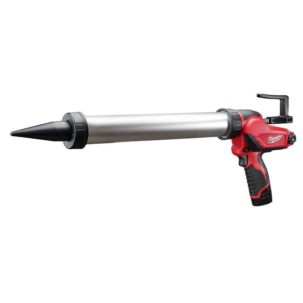 M12 12V Lithium-ion Cordless 20 oz. Aluminum Barrel Adhesive and Caulk Gun Kit - View 4