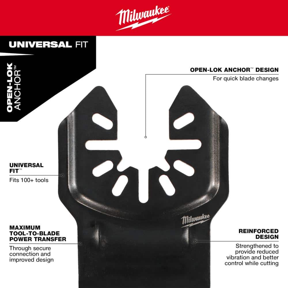 1-3/8 in. Titanium Bi-Metal Universal Fit Wood and Metal Cutting Multi-Tool - View 5