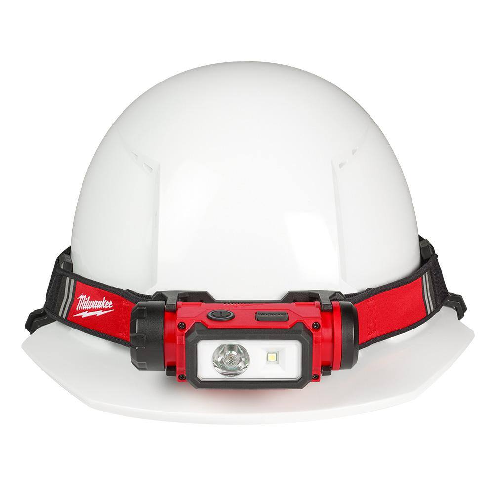 600 Lumens LED REDLITHIUM Hard Hat Headlamp - View 2
