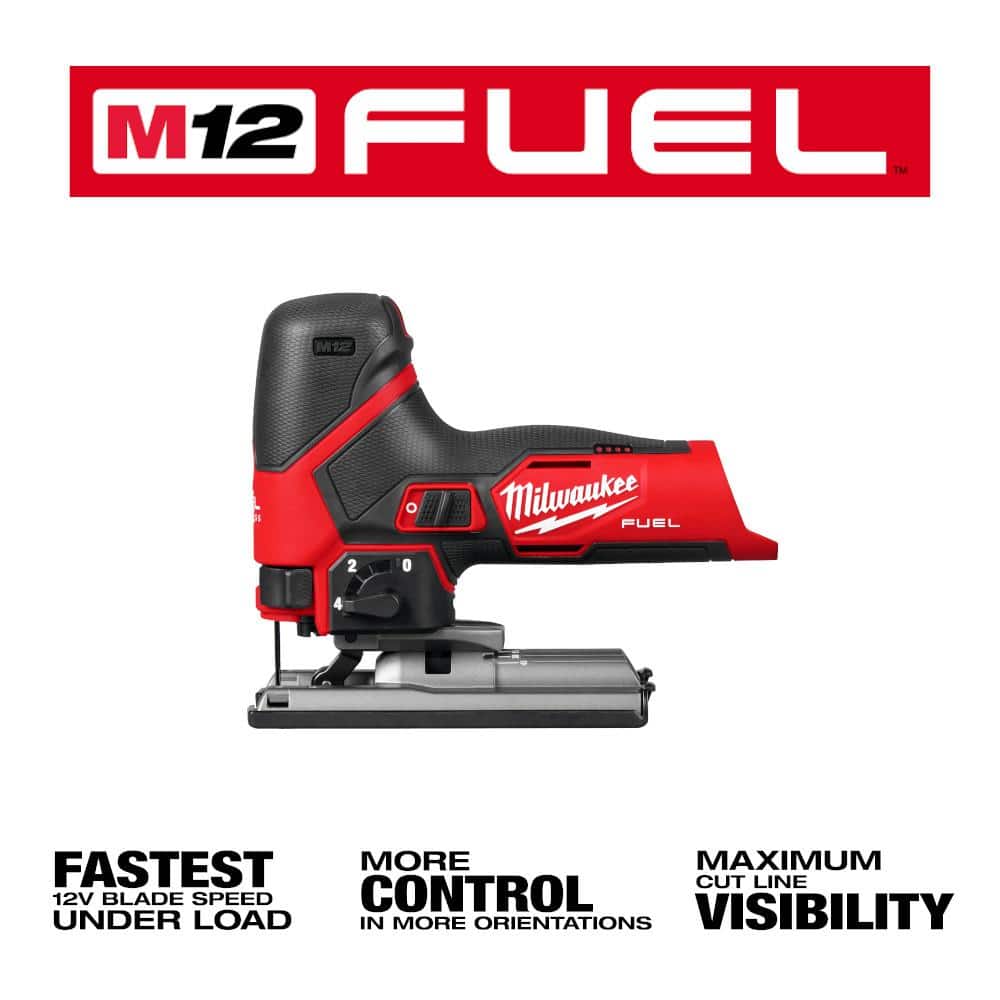 M12 12V Fuel Lithium-Ion Cordless Jig Saw (Tool-Only) - View 3